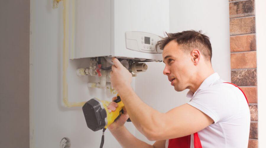 Local tankless water heater installation in Reinbeck, IA
